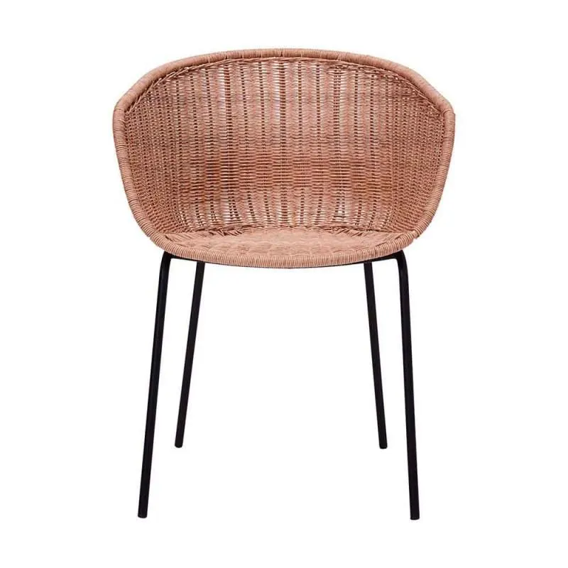 Silla exterior Hapur, natural