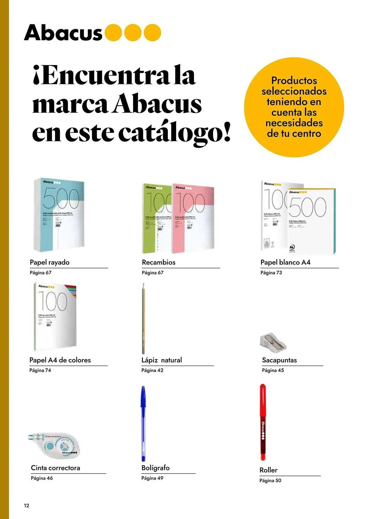 Catálogo de Catálogo Abacus 20 de abril al 31 de agosto 2027 - Página 14