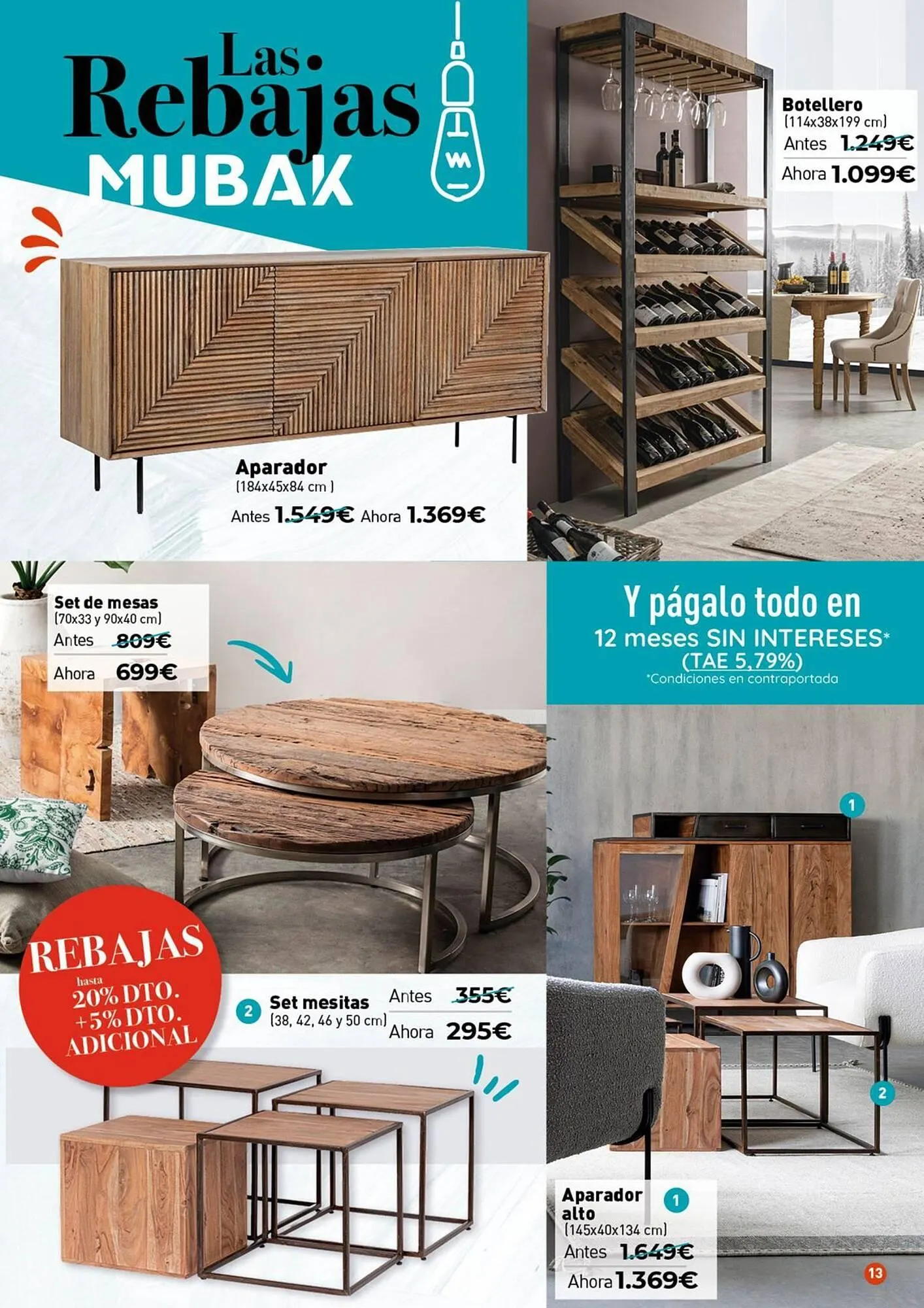 Catálogo de Folleto Mubak 1 de julio al 31 de agosto 2025 - Página 13