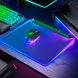 Alfombrilla totalmente iluminada para ratón gaming RGB