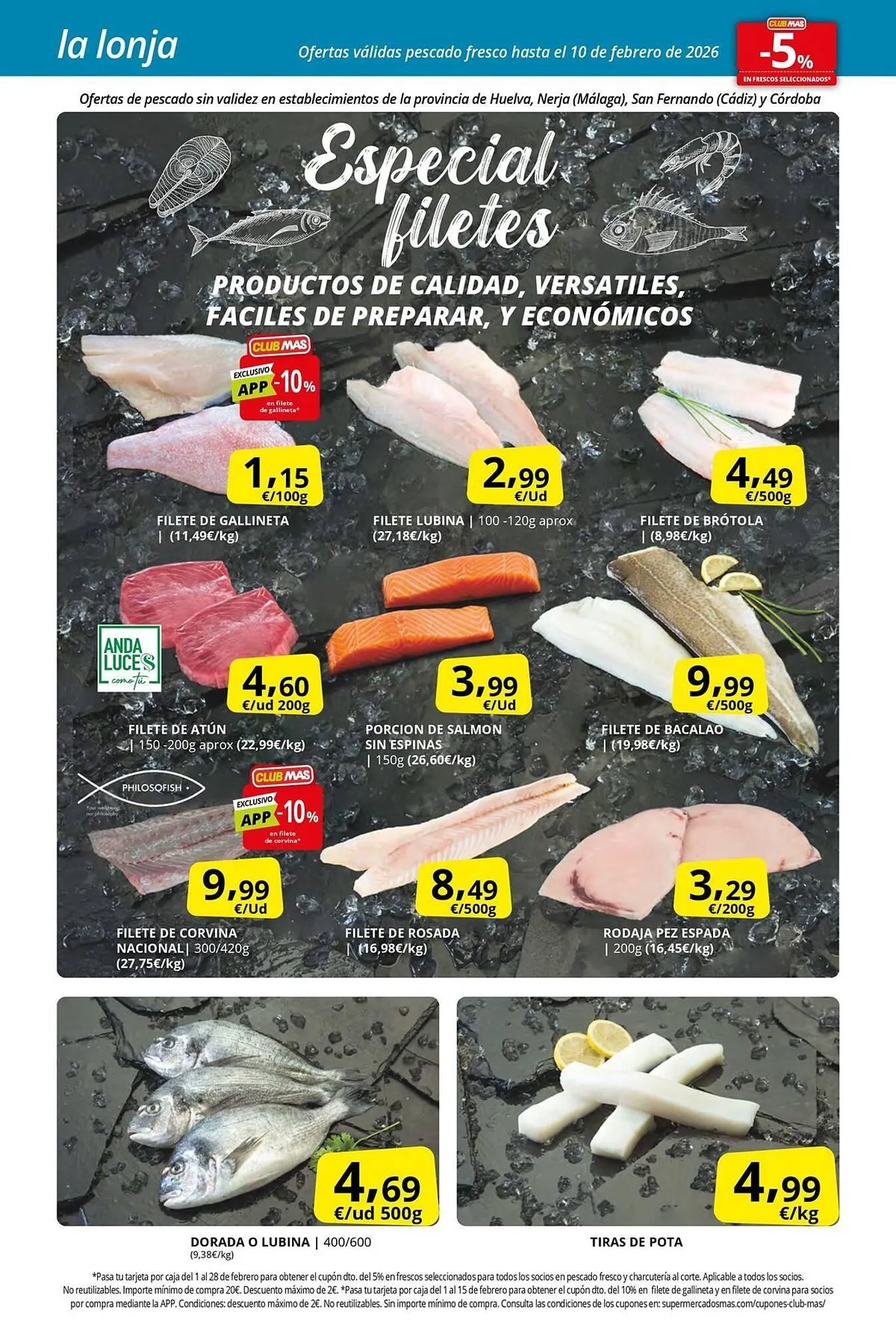 Catálogo de Folleto Supermercados MAS 2 de febrero al 26 de febrero 2026 - Página 4