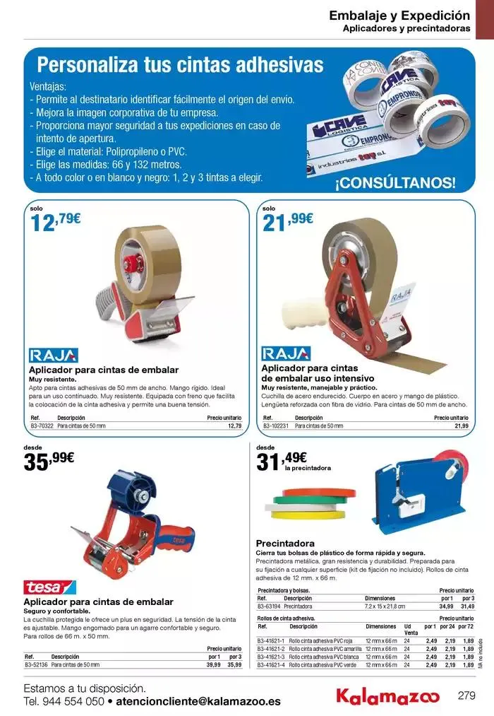 Catálogo de Staples Kalamazoo Catálogo General 9 de enero al 30 de septiembre 2025 - Página 279