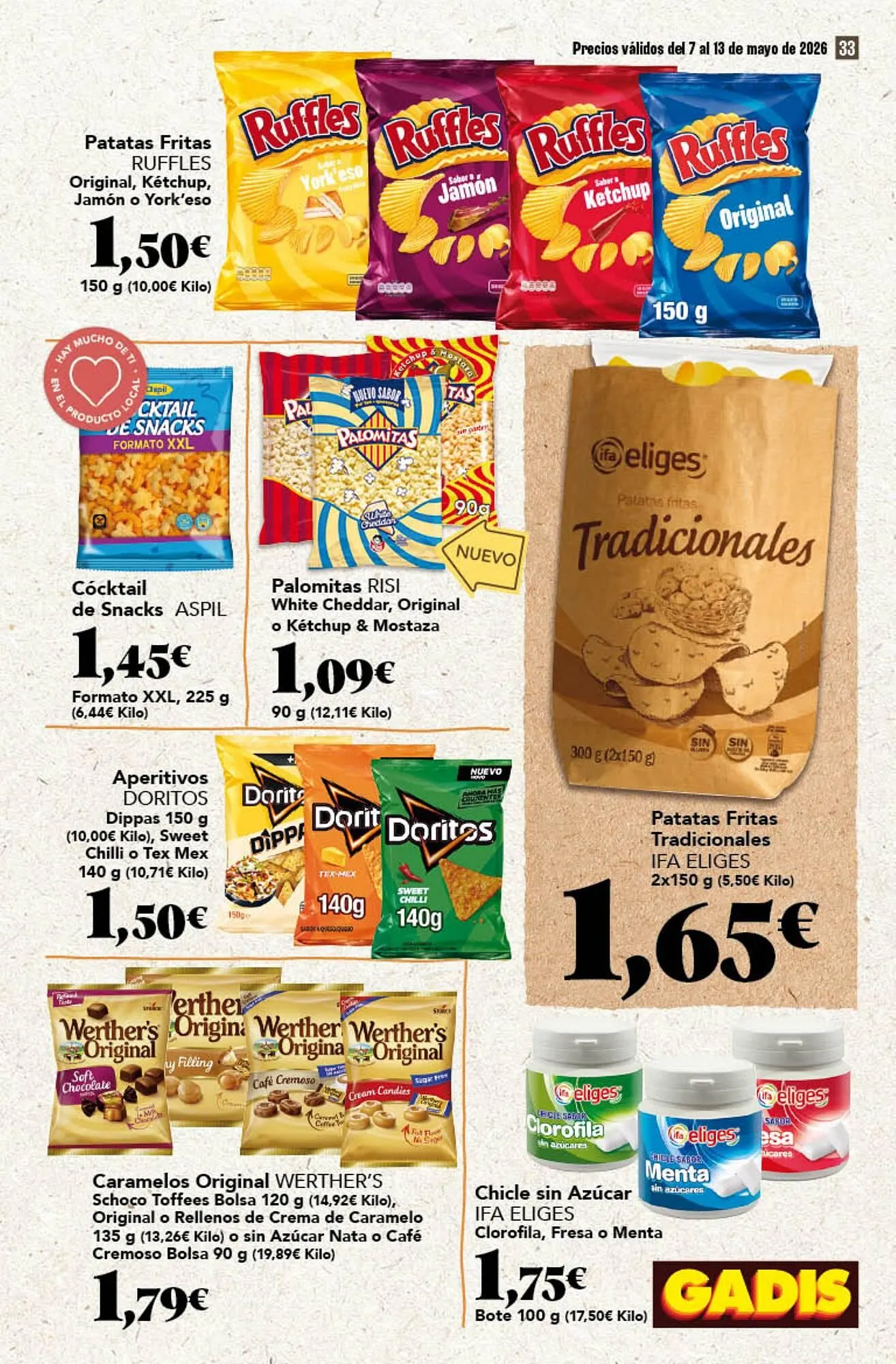 Catálogo de Folleto Gadis 7 de mayo al 13 de mayo 2026 - Página 33