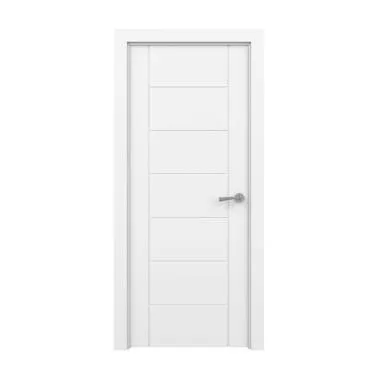 Puerta Córcega blanco izquierda 203x72,5 cm