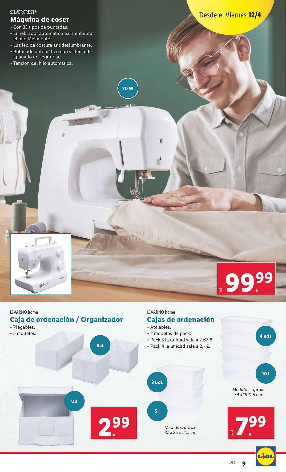 Catálogo de Folleto inLidl 8 de abril al 14 de abril 2024 - Página 9