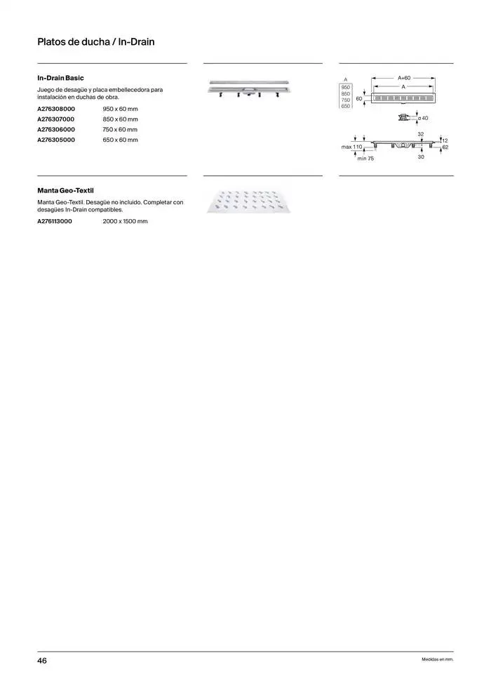 Catálogo de Platos de Ducha, Bañeras y Mamparas 9 de enero al 31 de diciembre 2025 - Página 48
