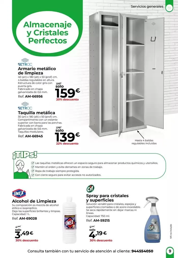 Catálogo de Staples Kalamazoo Higiene y Limpieza 8 de marzo al 4 de abril 2025 - Página 9