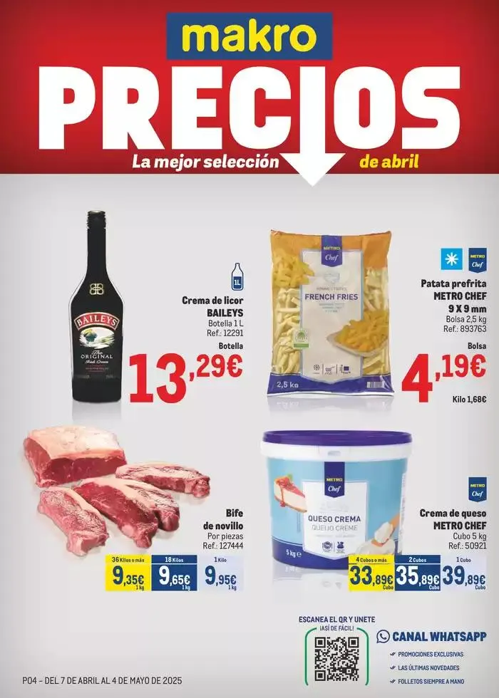 Catálogo de Makro Precios Canarias 8 de abril al 4 de mayo 2025 - Página 1