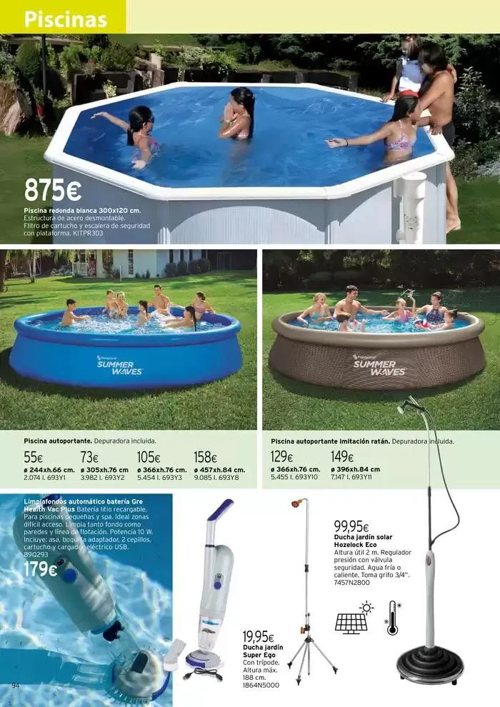 Catálogo de Transforma tu jardín y terraza 1 de enero al 31 de diciembre 2025 - Página 94