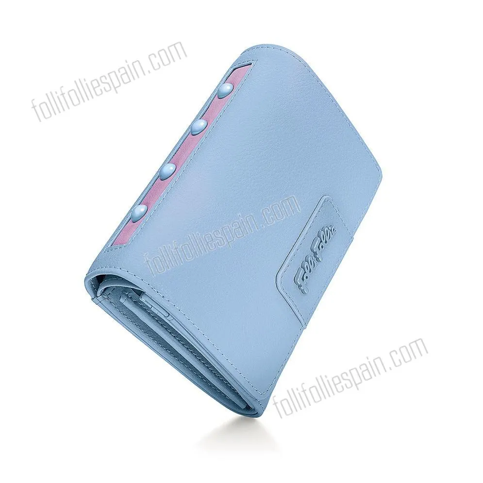 Folli Follie Studded belleza Cartera plegable para la venta