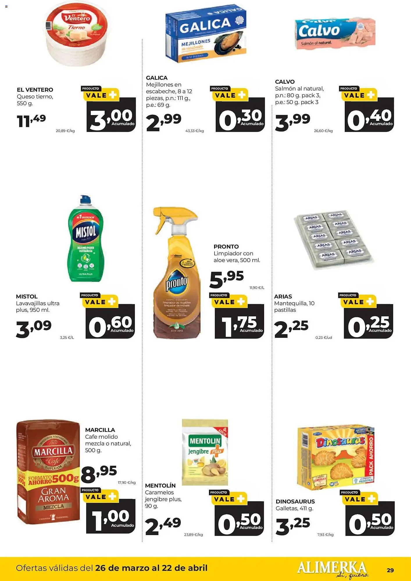 Catálogo de Folleto Alimerka 26 de marzo al 22 de abril 2026 - Página 29