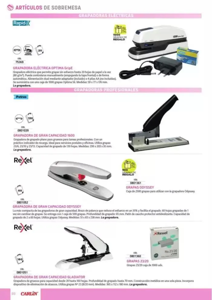 Catálogo de CATÁLOGO 2025 ESENCIAL OFICINA 22 de mayo al 31 de diciembre 2025 - Página 52