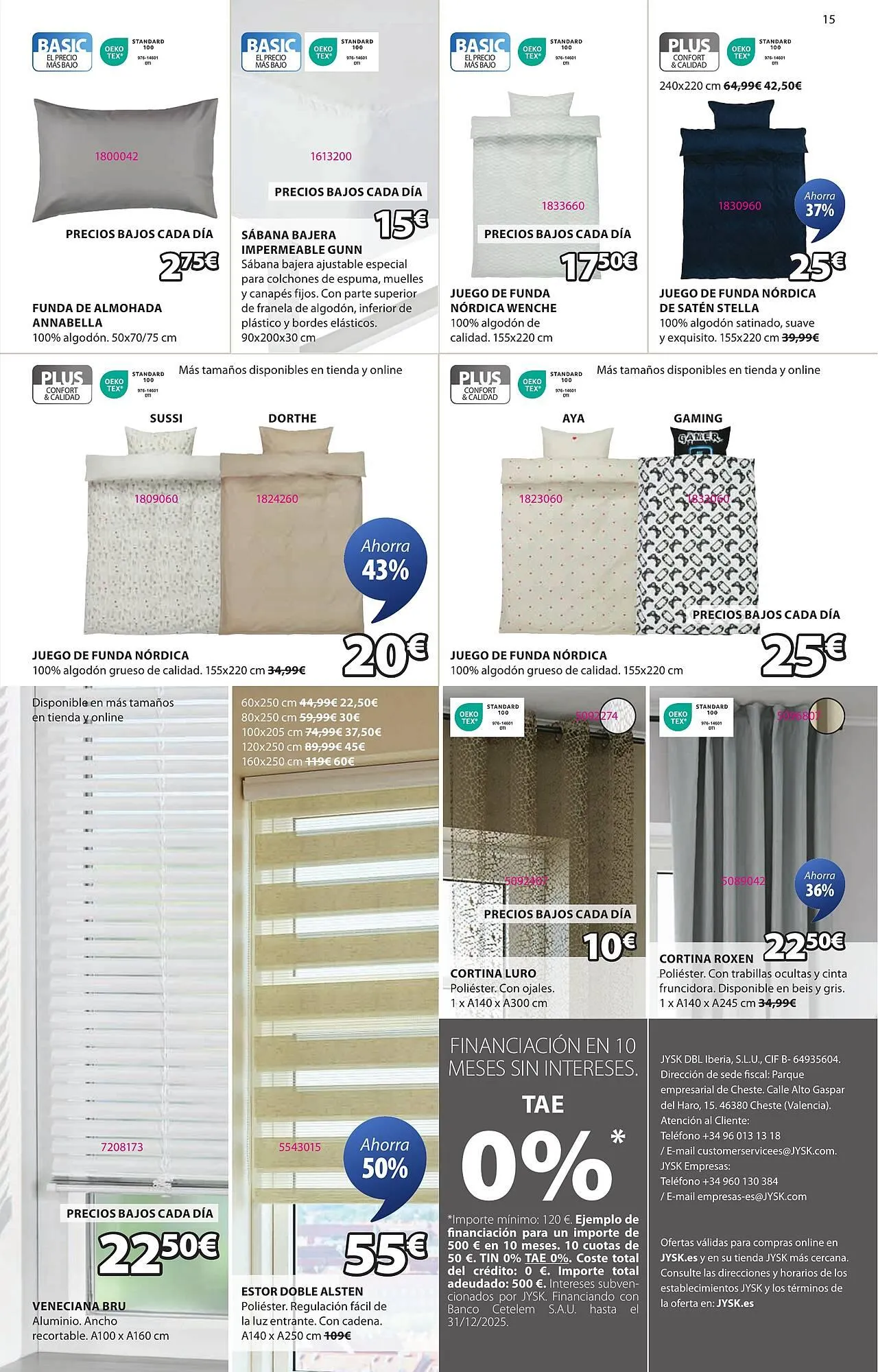 Catálogo de Folleto JYSK 27 de febrero al 26 de marzo 2025 - Página 15