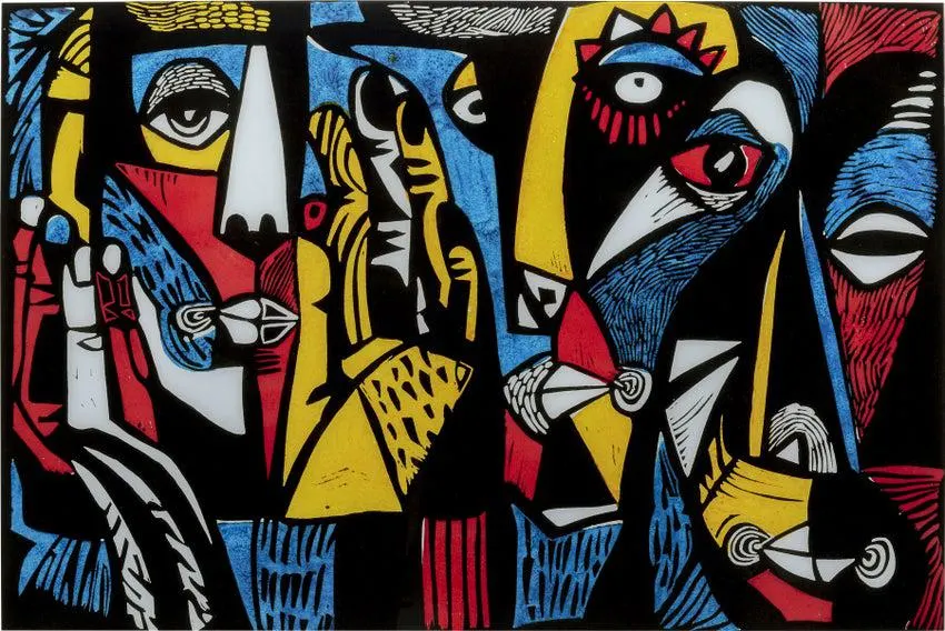 Cuadro cristal Arte 150x100cm