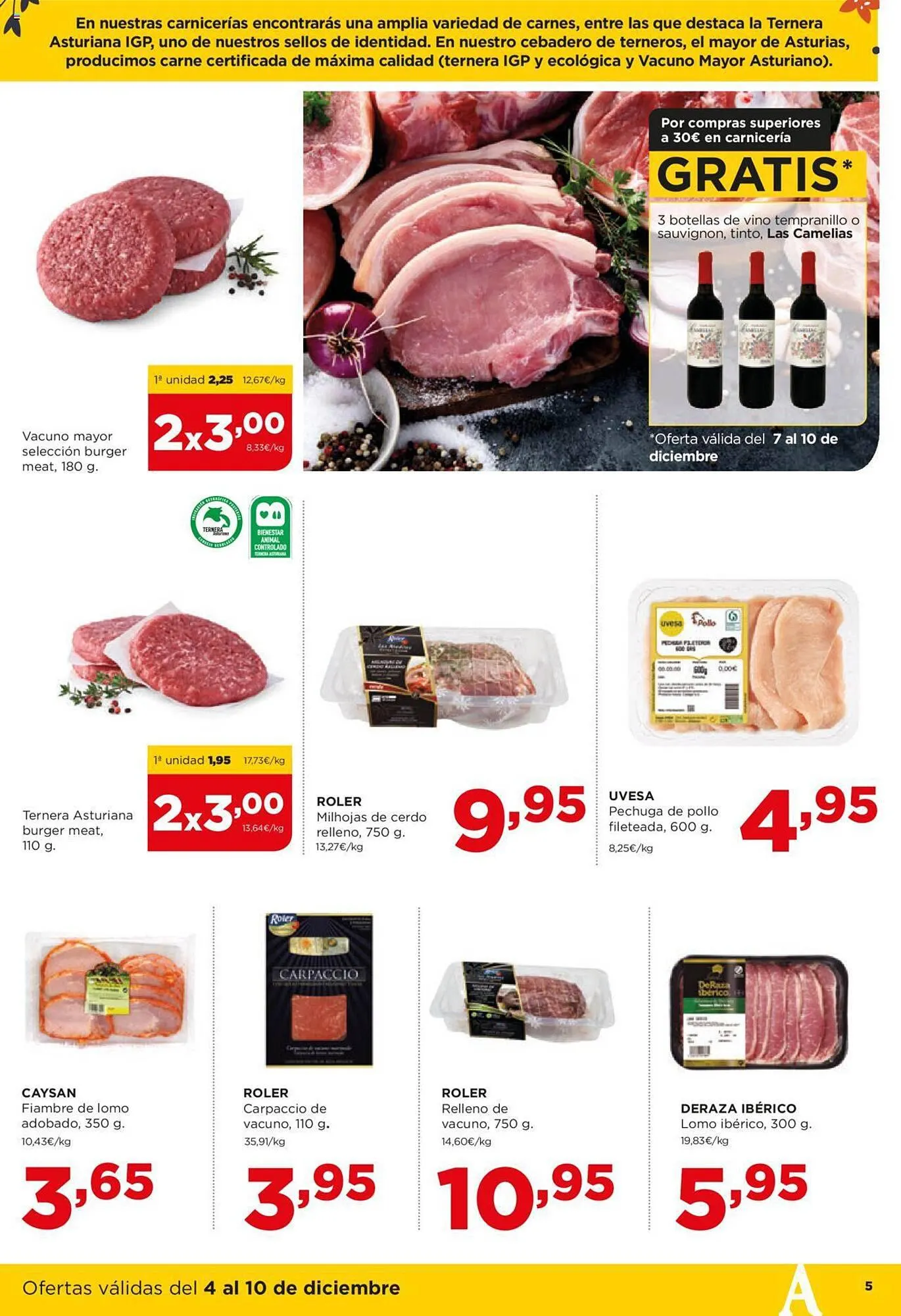 Catálogo de Folleto Alimerka 4 de diciembre al 10 de diciembre 2023 - Página 5