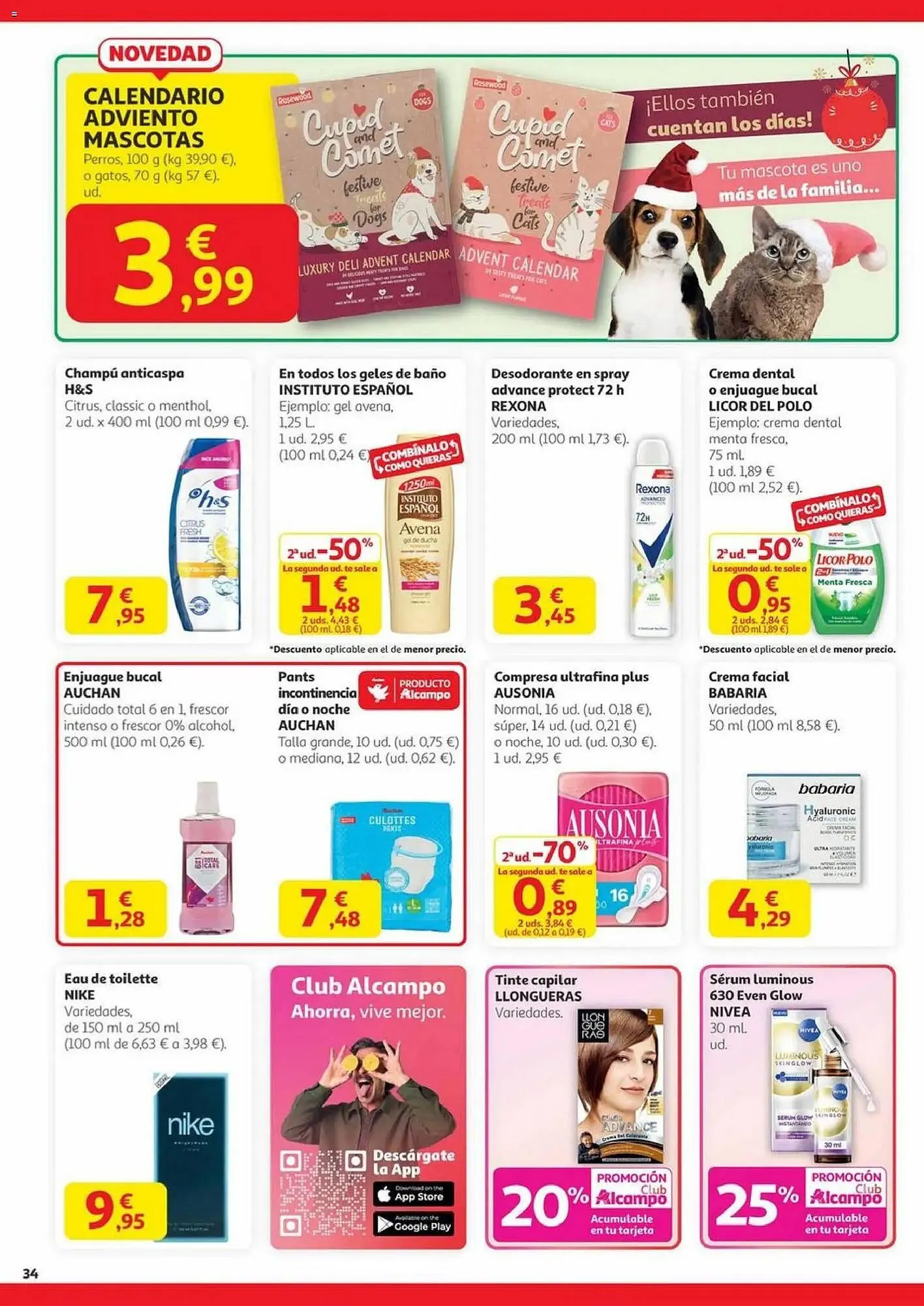 Catálogo de Folleto Alcampo 6 de noviembre al 19 de noviembre 2025 - Página 34