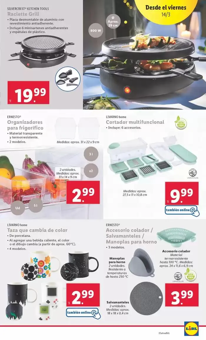 Catálogo de ¡Bazar Lidl! Ofertas válidas del 10/03 al 16/03 10 de marzo al 16 de marzo 2025 - Página 23