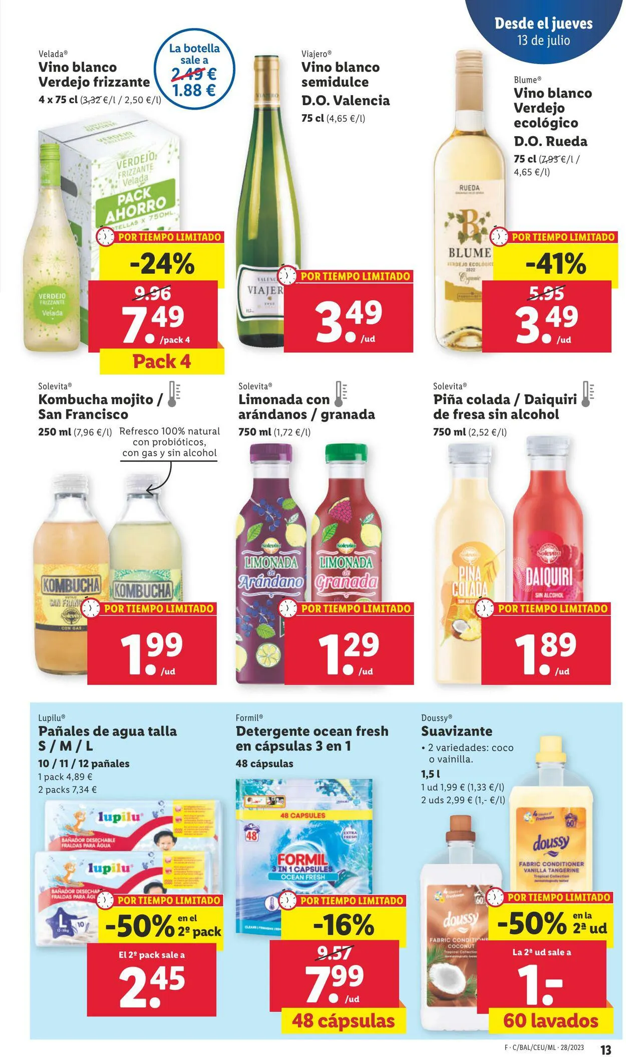 Catálogo de Lidl Oferta actual 13 de julio al 19 de julio 2023 - Página 33