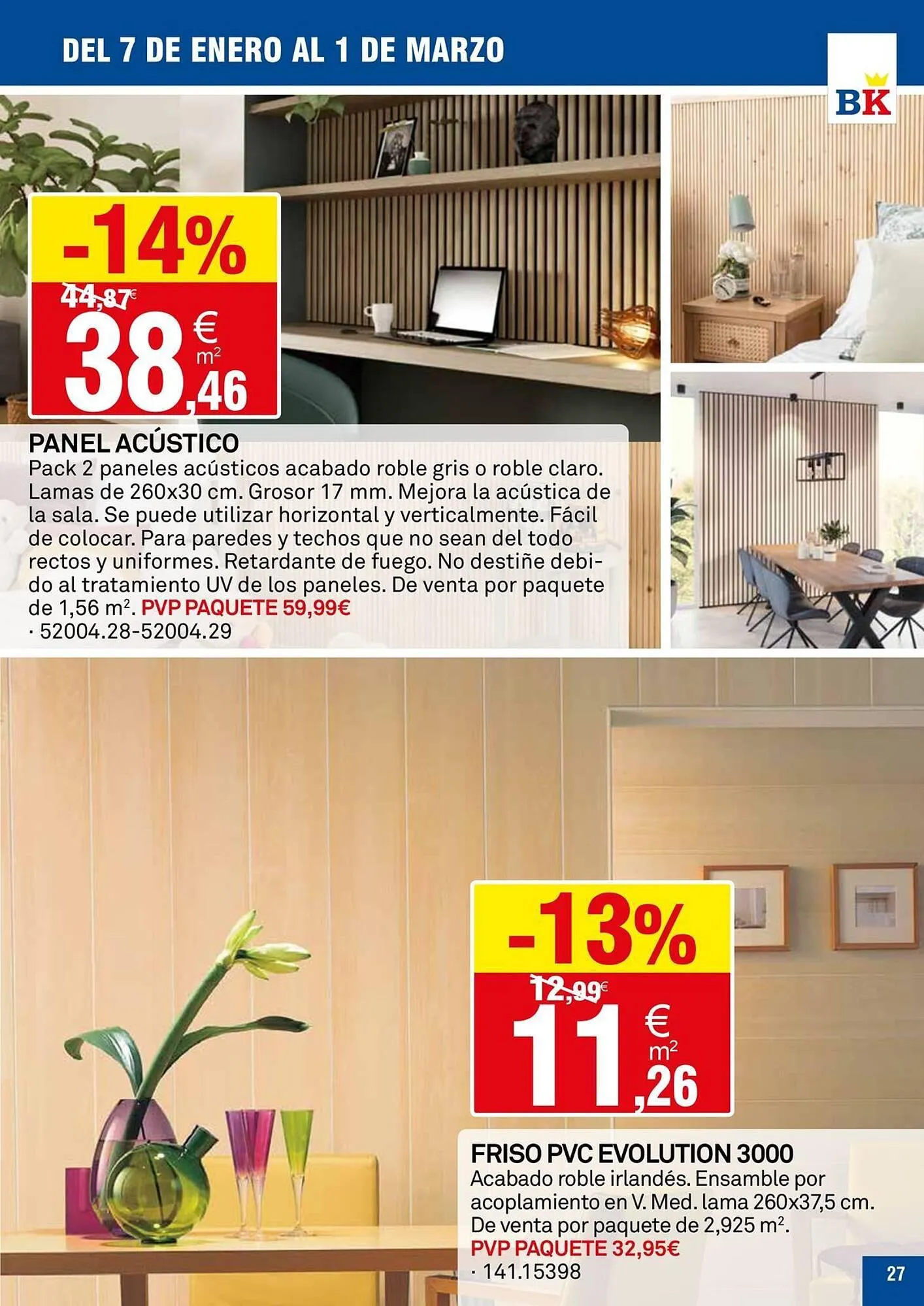 Catálogo de Catálogo Bricoking 7 de enero al 1 de marzo 2026 - Página 27