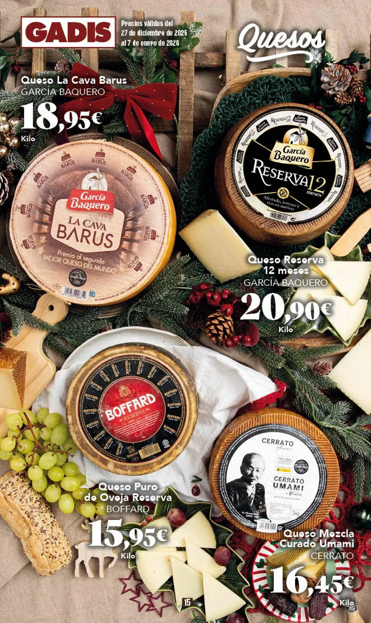 Catálogo de Folleto Gadis 27 de diciembre al 7 de enero 2026 - Página 15