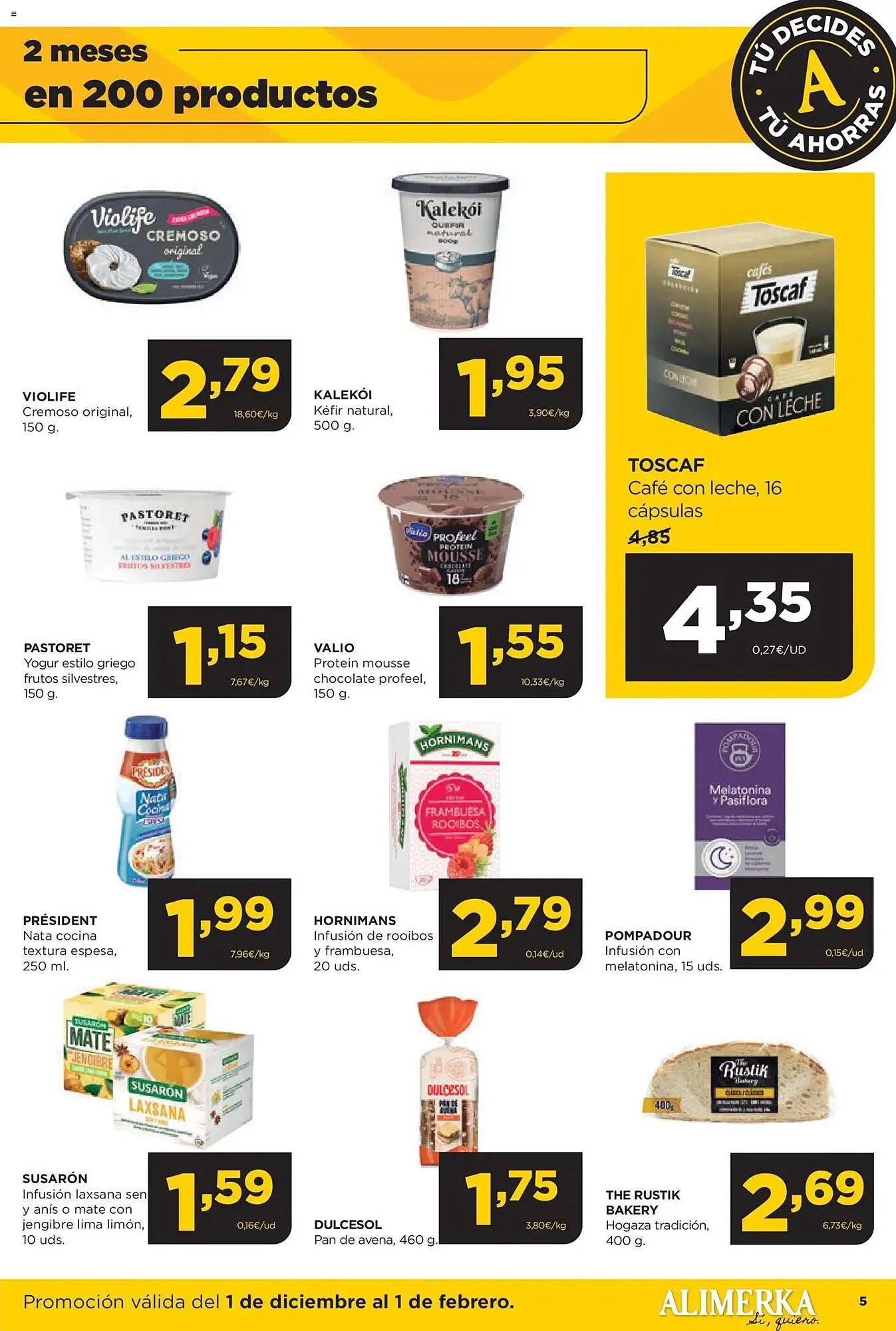 Catálogo de Folleto Alimerka 1 de diciembre al 1 de febrero 2026 - Página 5