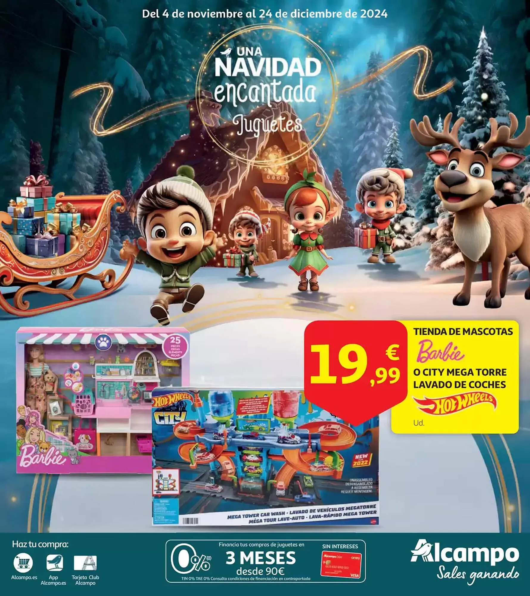 Catálogo de Folleto Alcampo 4 de noviembre al 24 de diciembre 2024 - Página 1