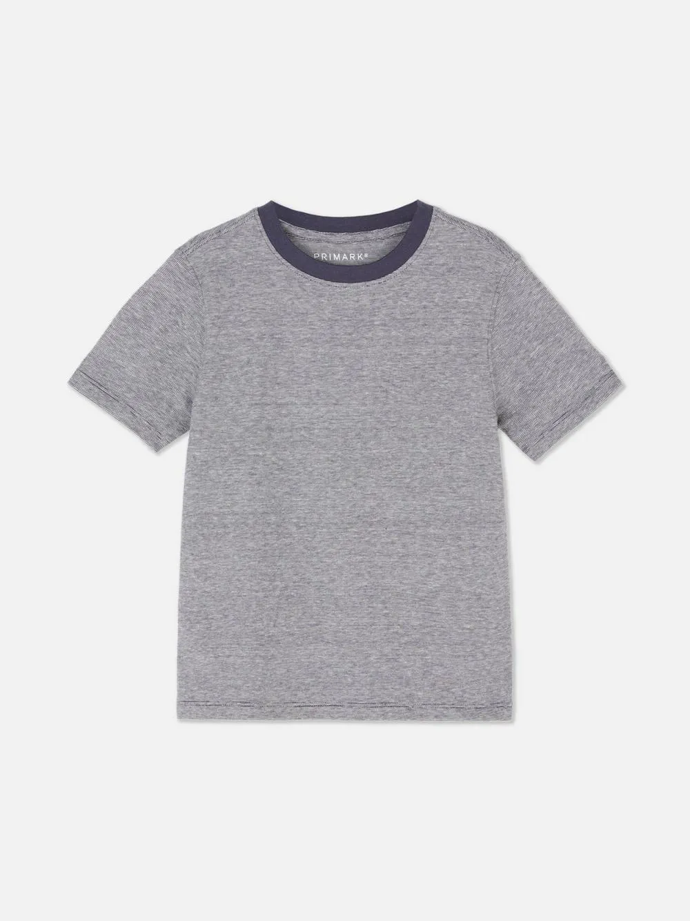 Camiseta con estampado de raya diplomática