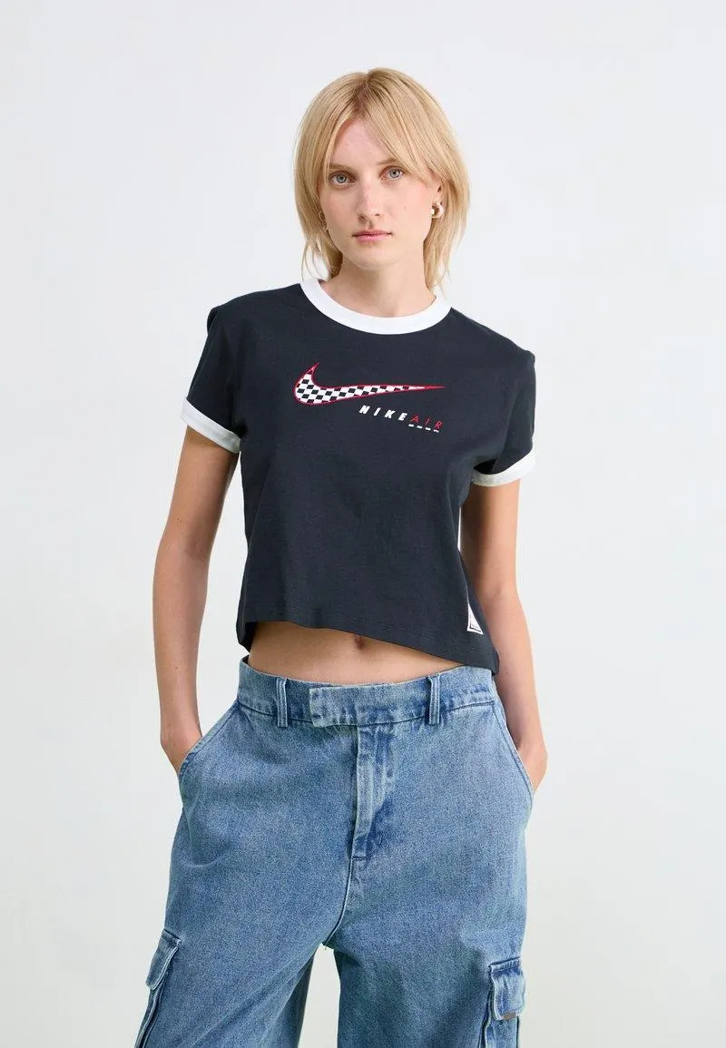 CLUB TEE MOTO - Camiseta estampada - black