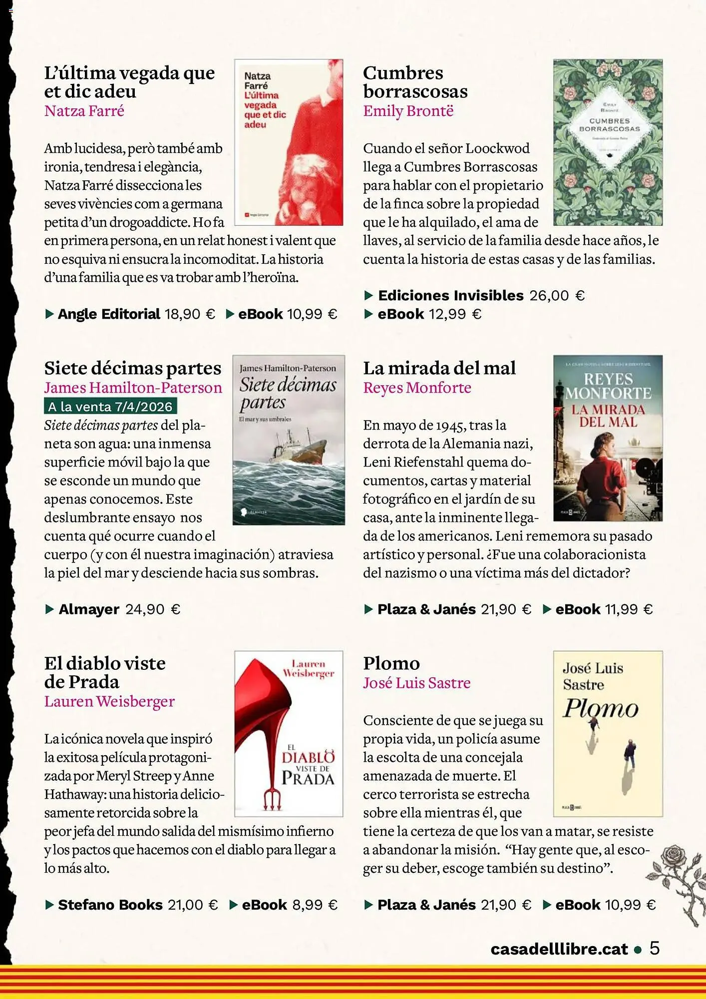 Catálogo de Catálogo Casa del Libro 1 de abril al 22 de abril 2026 - Página 5