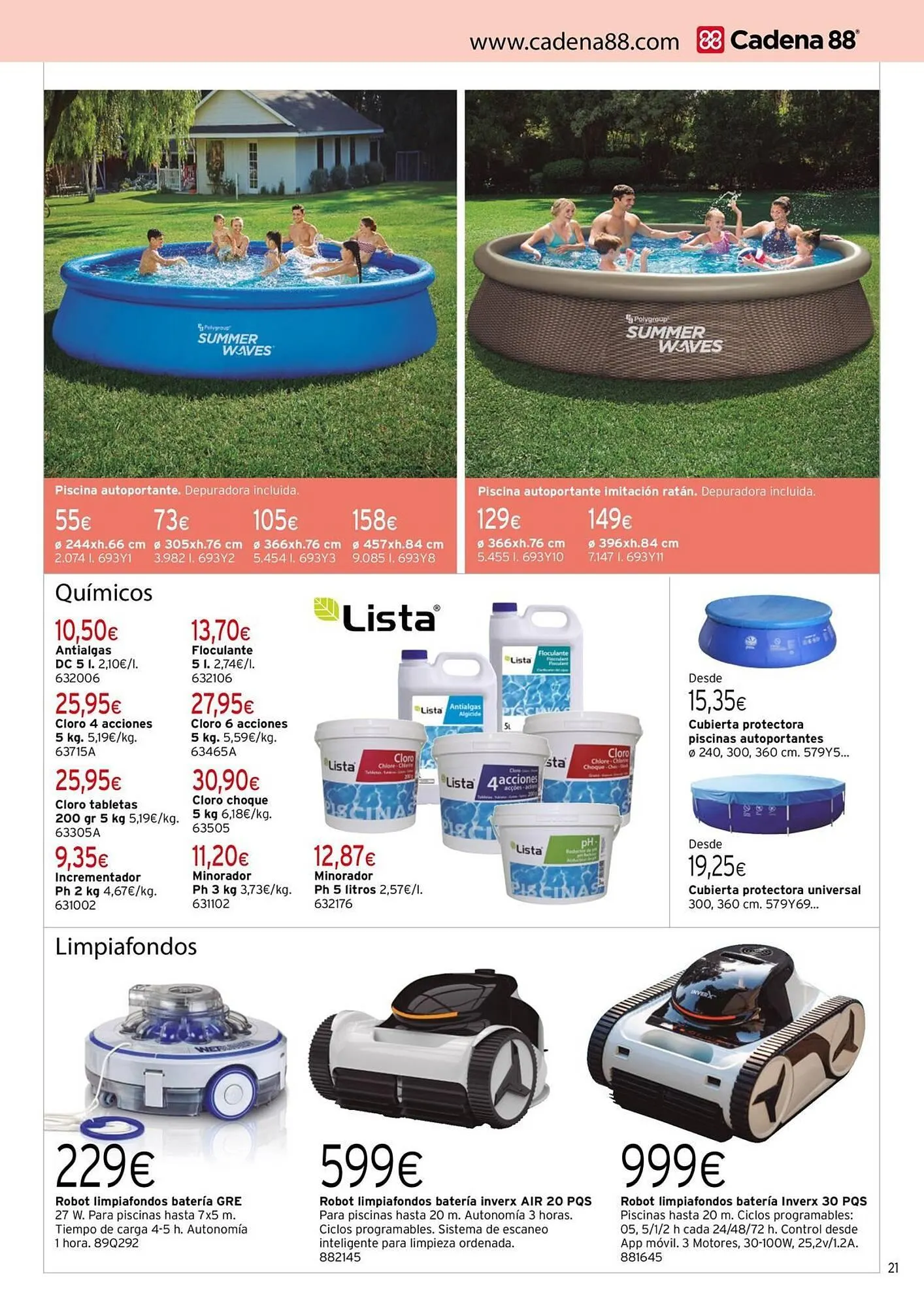 Catálogo de Folleto Cadena88 30 de mayo al 30 de agosto 2025 - Página 21