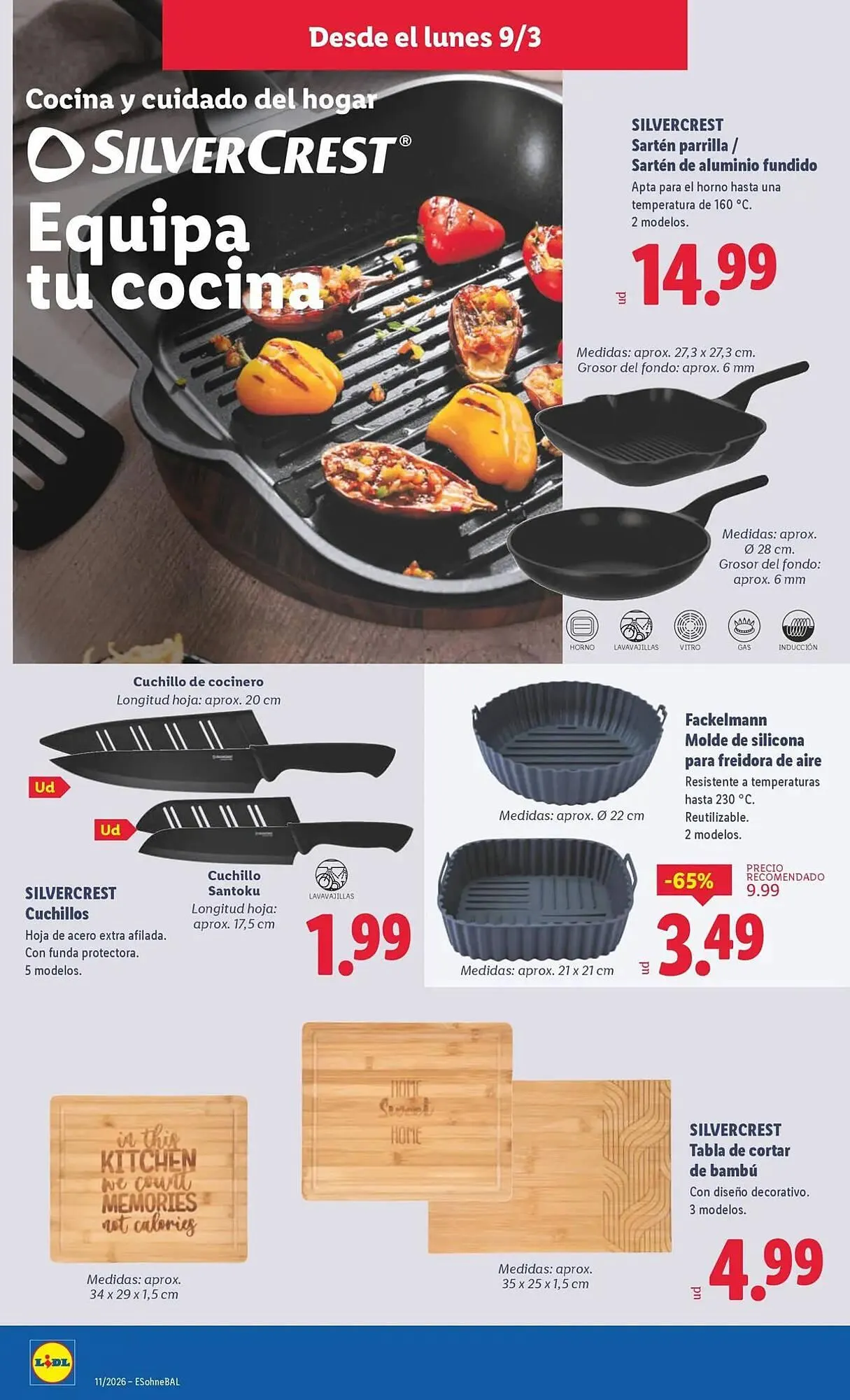Catálogo de Catálogo Lidl 8 de marzo al 15 de marzo 2026 - Página 16