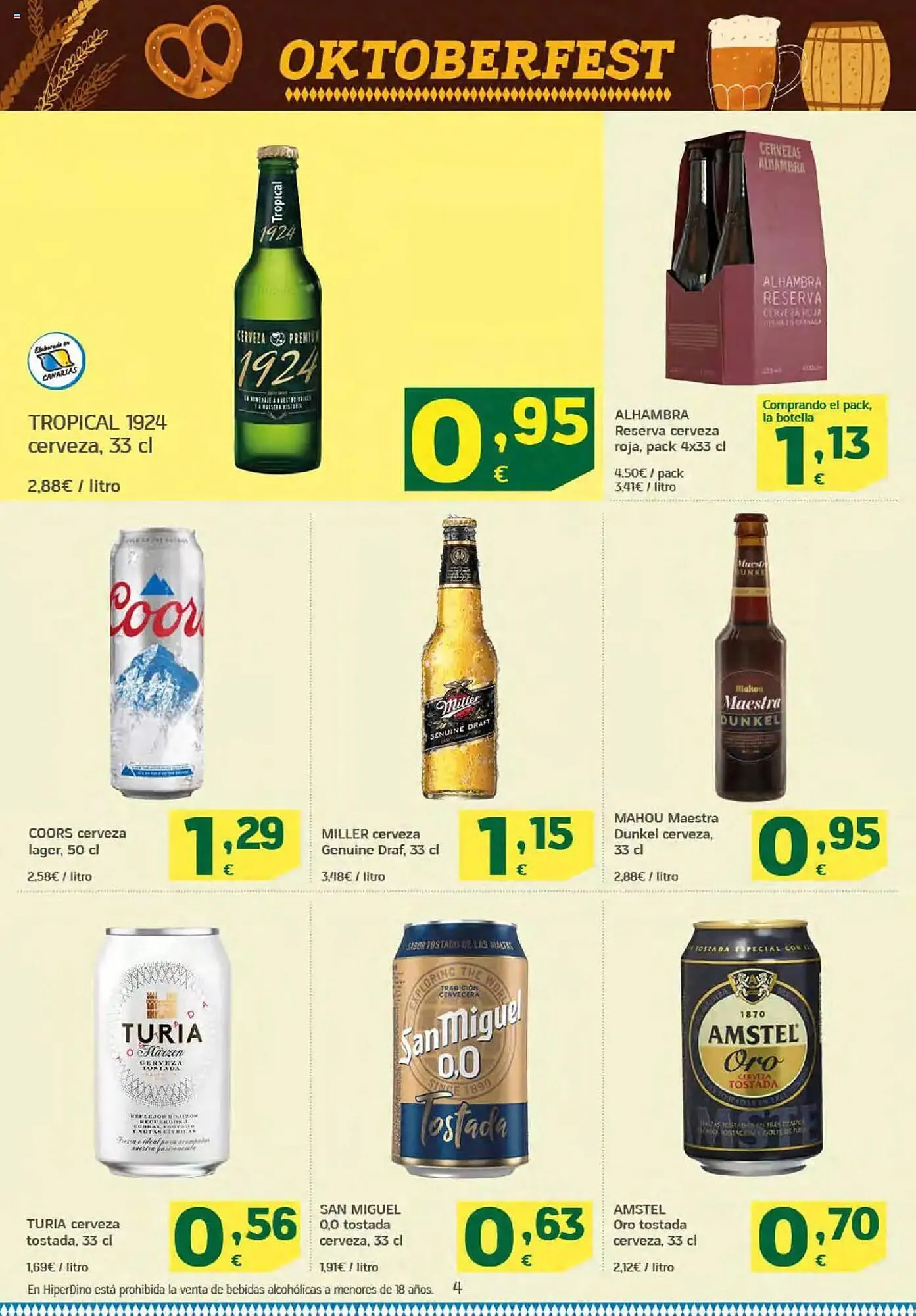 Catálogo de Folleto HiperDino 25 de septiembre al 8 de octubre 2025 - Página 4