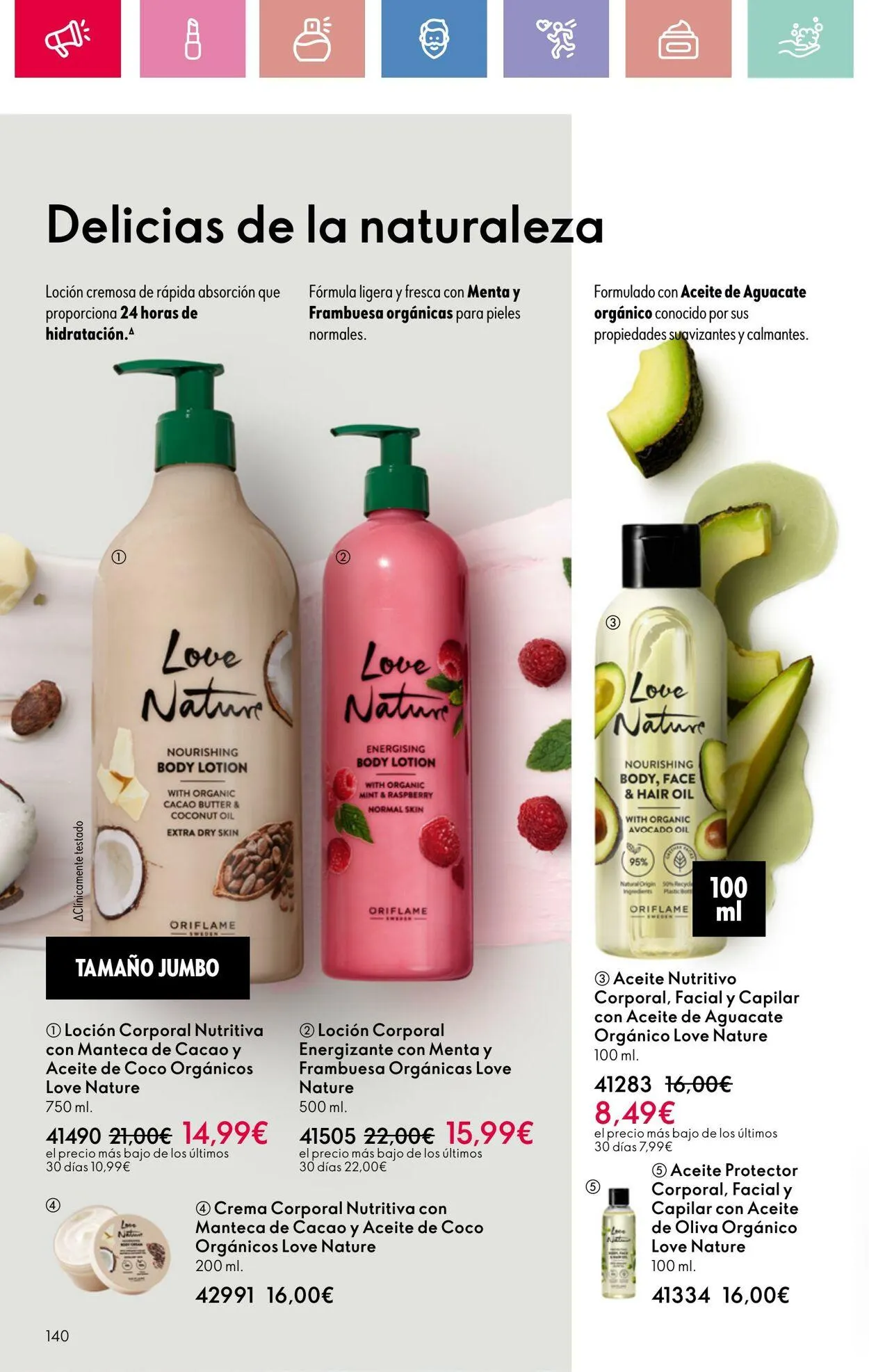 Catálogo de Oriflame Oferta actual 9 de marzo al 29 de marzo 2025 - Página 140