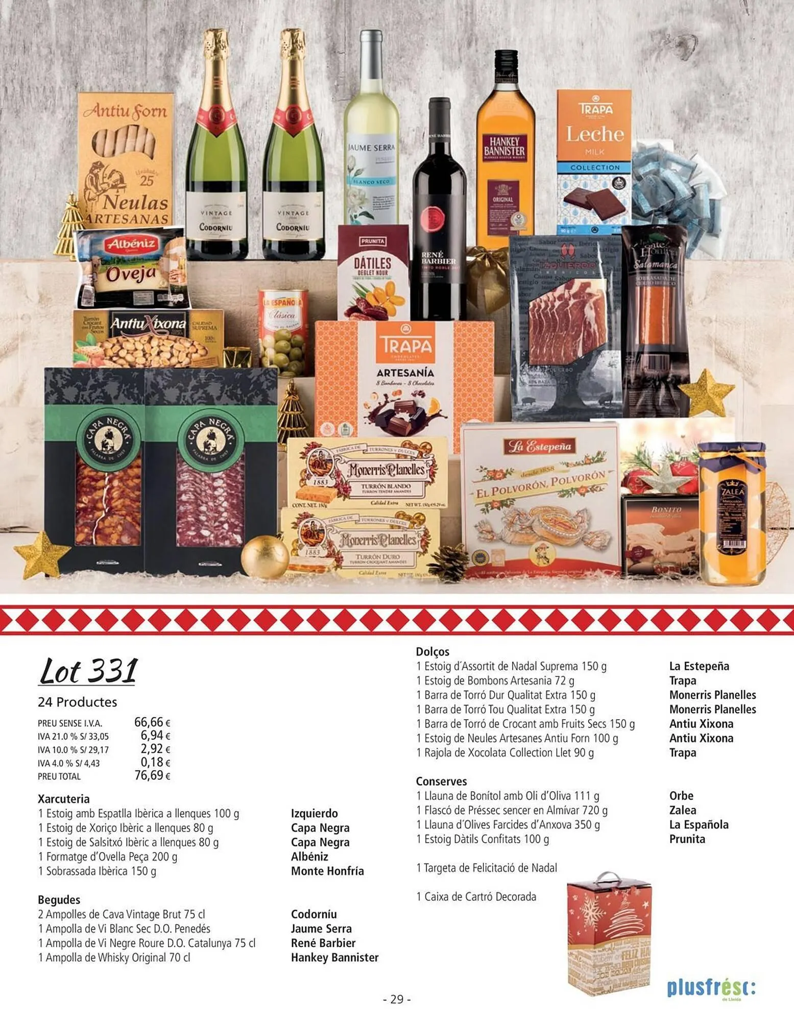 Catálogo de Folleto Plusfresc 29 de octubre al 18 de diciembre 2025 - Página 31