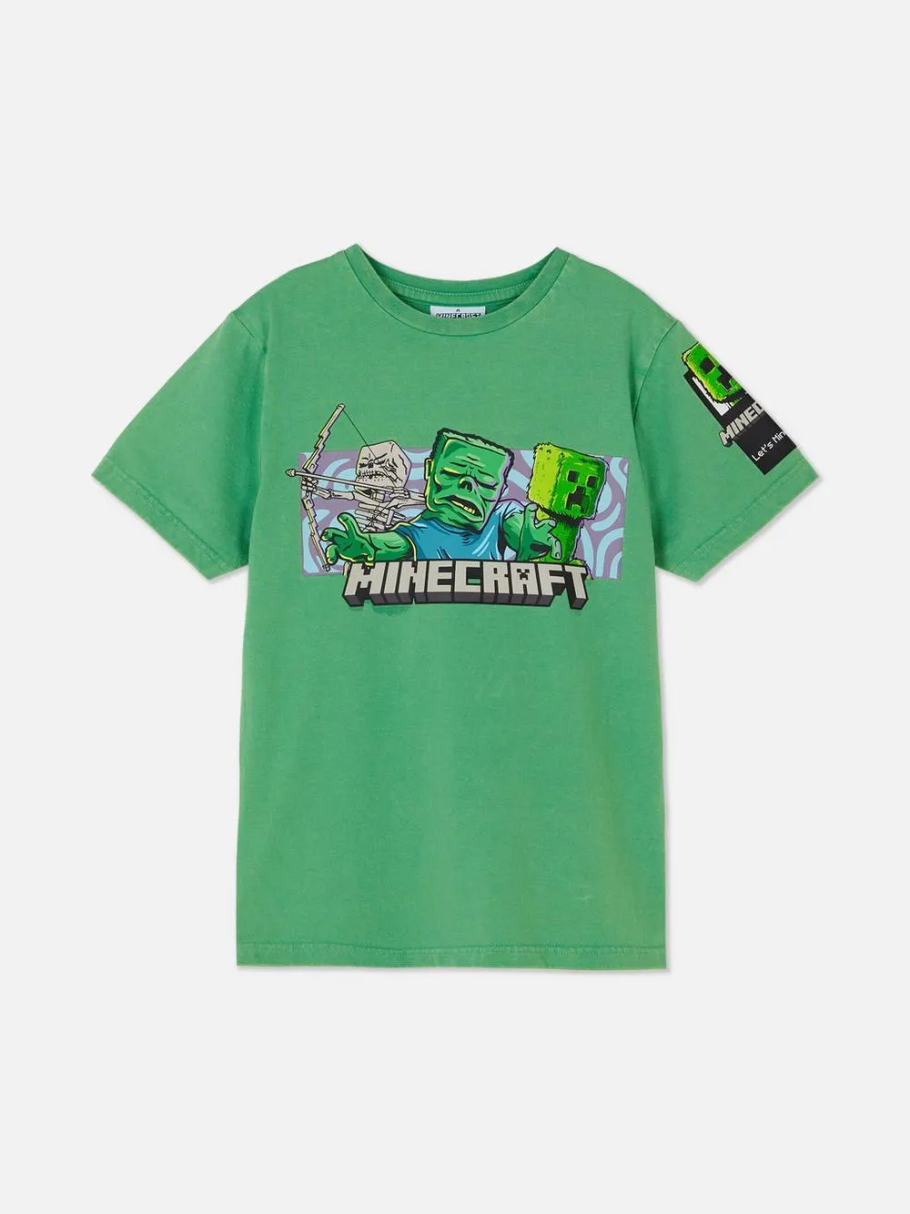 Camiseta de manga corta de Mobs de Minecraft