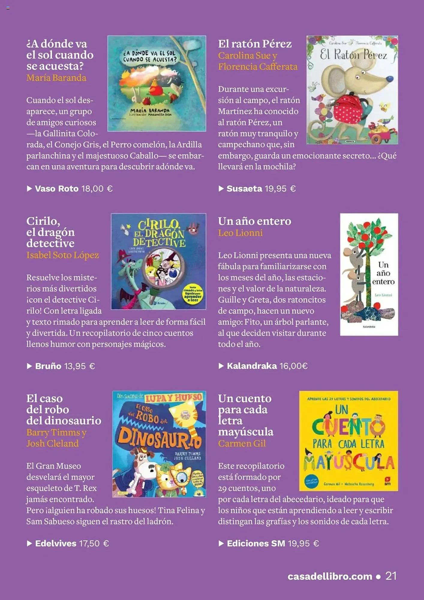 Catálogo de Folleto Casa del Libro 7 de abril al 22 de abril 2025 - Página 21