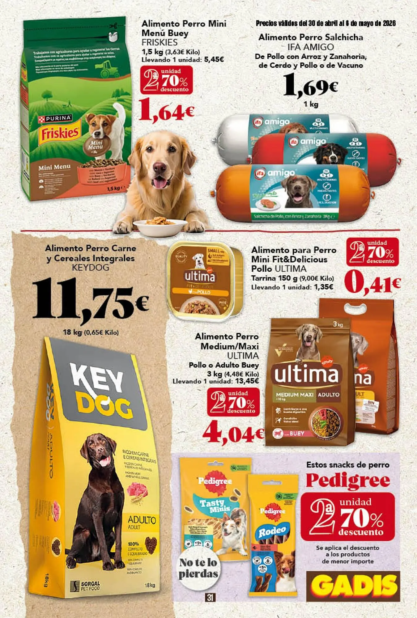 Catálogo de Folleto Gadis 30 de abril al 6 de mayo 2026 - Página 31