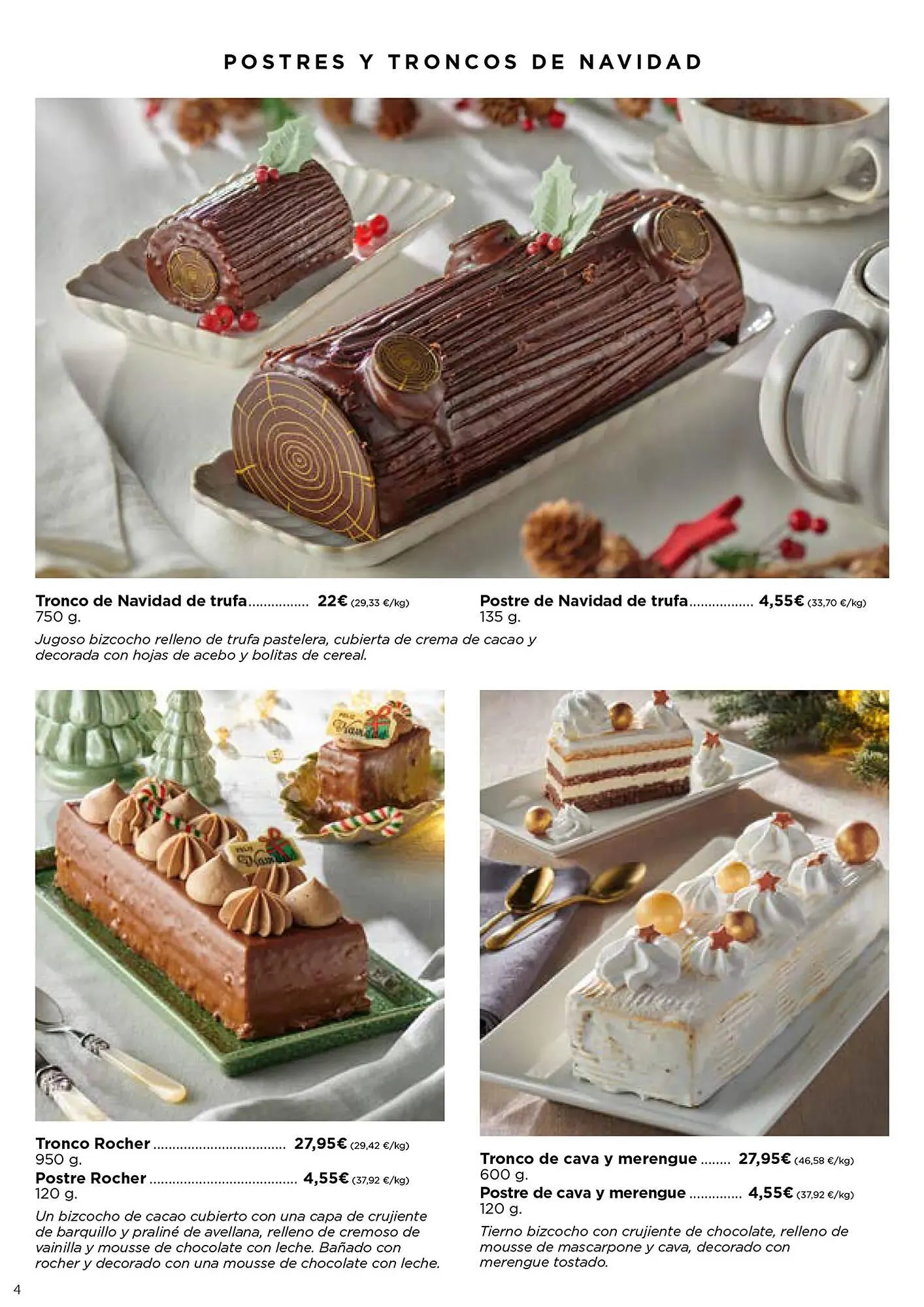 Catálogo de Folleto Hipercor 4 de diciembre al 25 de diciembre 2023 - Página 4