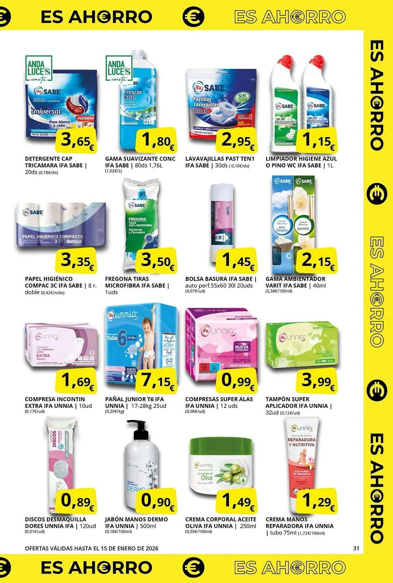 Catálogo de Folleto Supermercados MAS 8 de enero al 29 de enero 2026 - Página 31