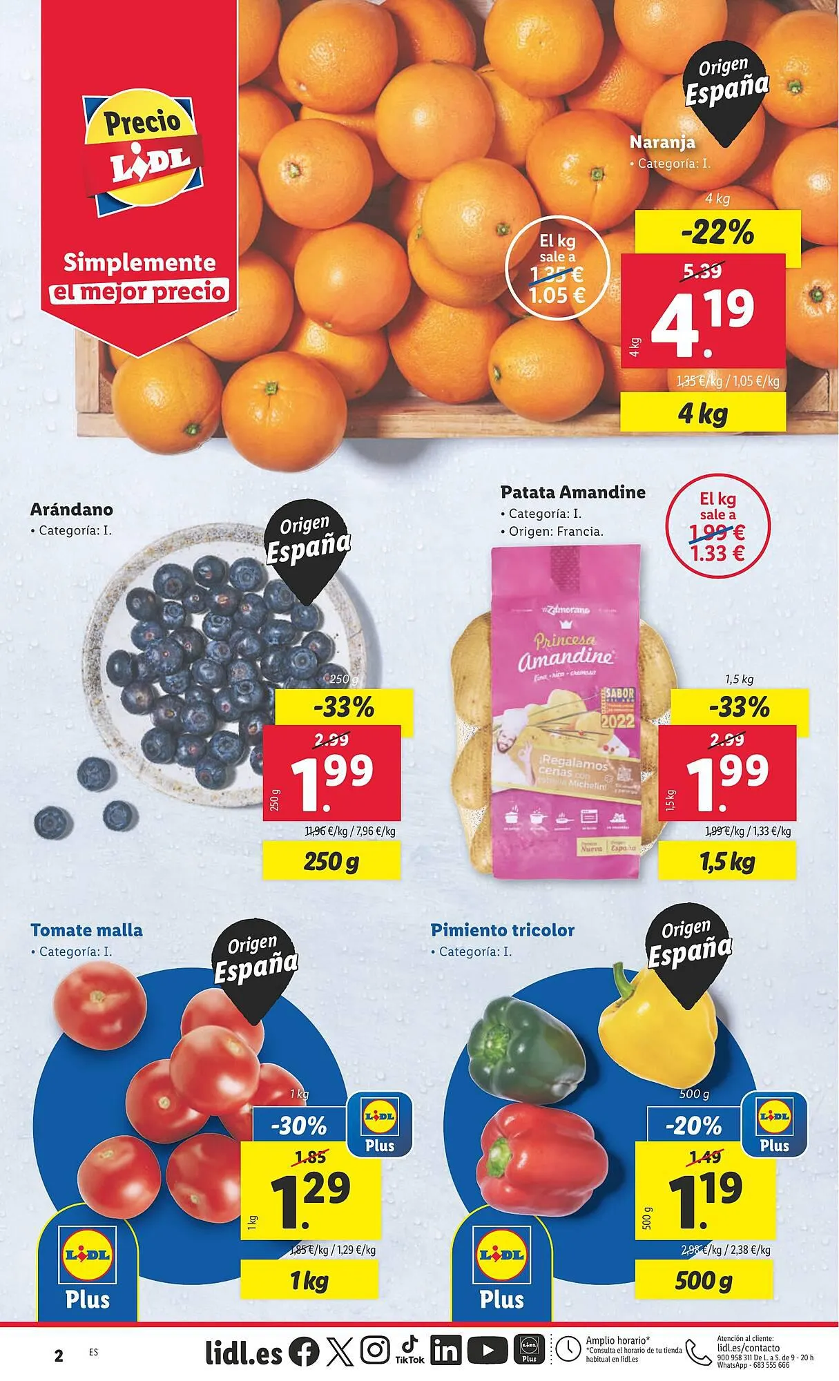 Catálogo de Folleto Lidl 19 de febrero al 25 de febrero 2024 - Página 2