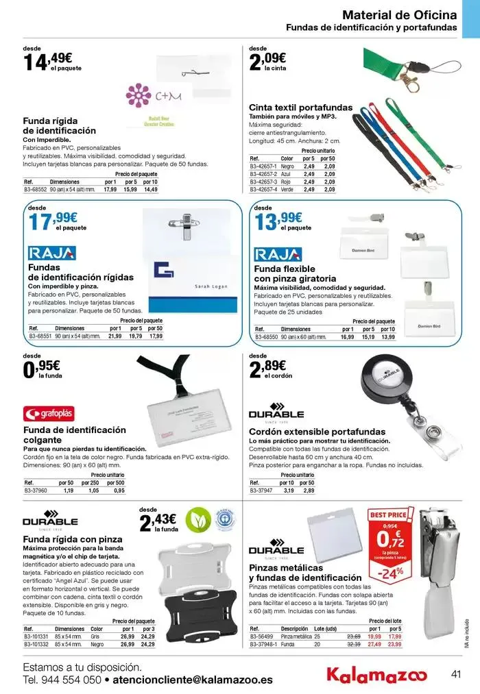 Catálogo de Staples Kalamazoo Catálogo General 9 de enero al 30 de septiembre 2025 - Página 41