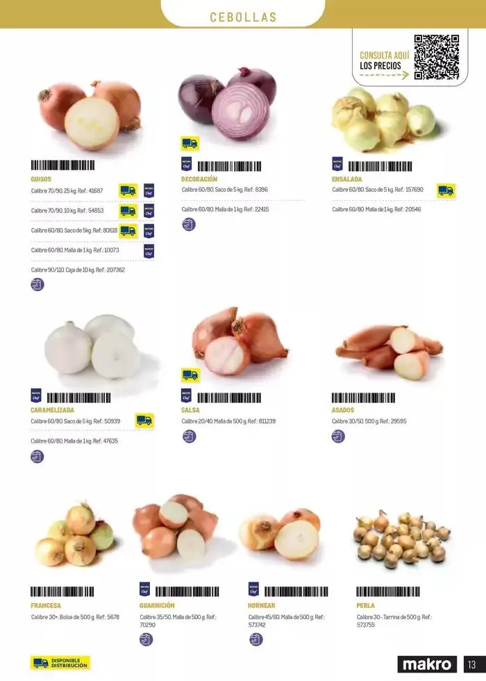Catálogo de Frutas y verduras 8 de enero al 30 de junio 2025 - Página 13
