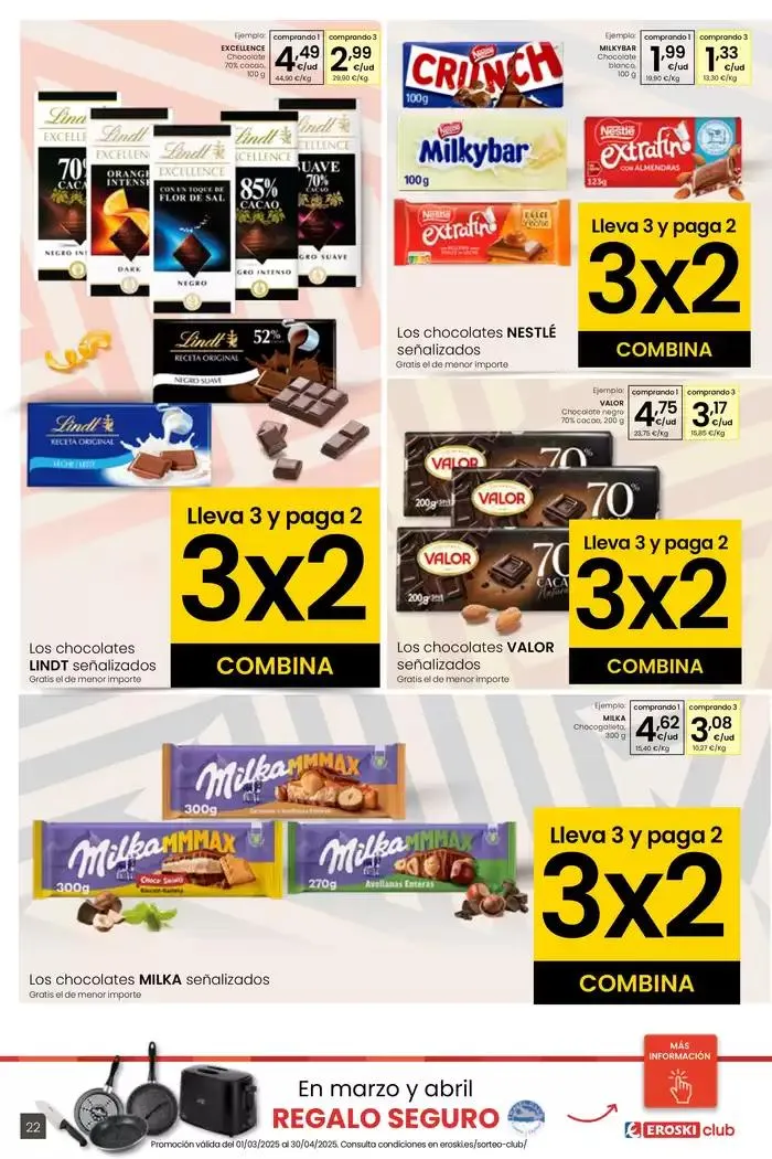 Catálogo de Precio más bajo EROSKI CENTER 13 de marzo al 26 de marzo 2025 - Página 22