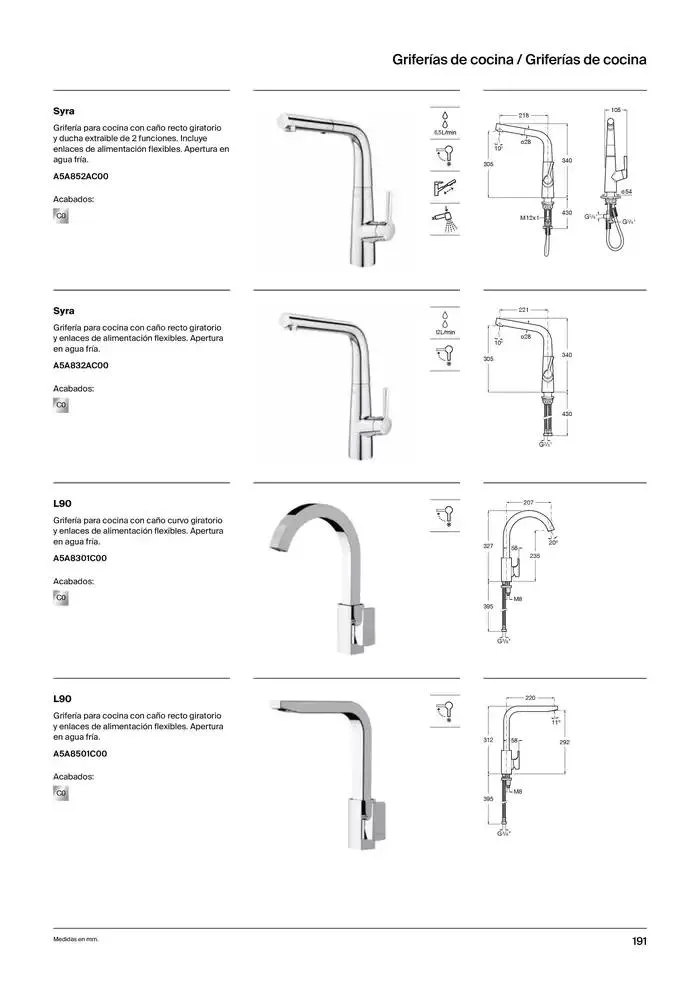 Catálogo de Grifería 9 de enero al 31 de diciembre 2025 - Página 193