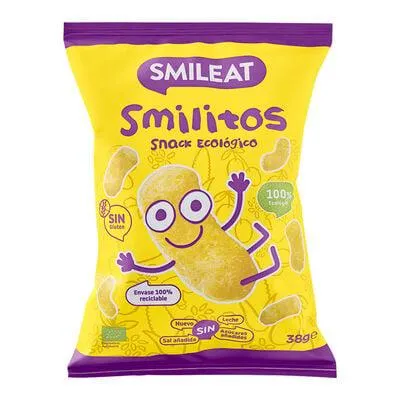 Snack Smileat smilitos ecológicos 38g
