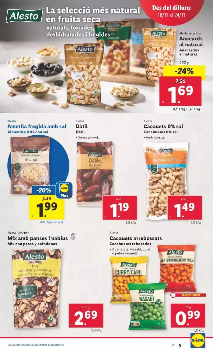 Catálogo de № 1 PRECIO 18 de noviembre al 24 de noviembre 2024 - Página 9