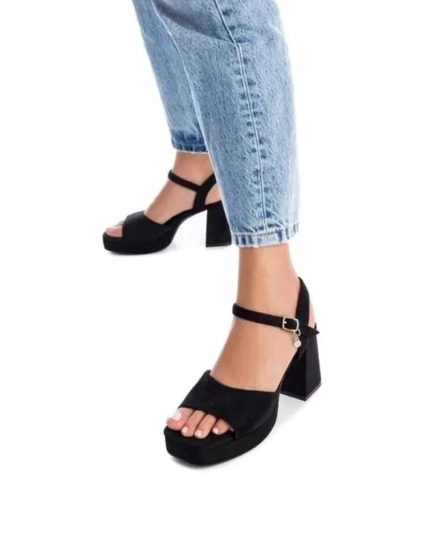 Sandalias Abiertas Mujer Negro 141471