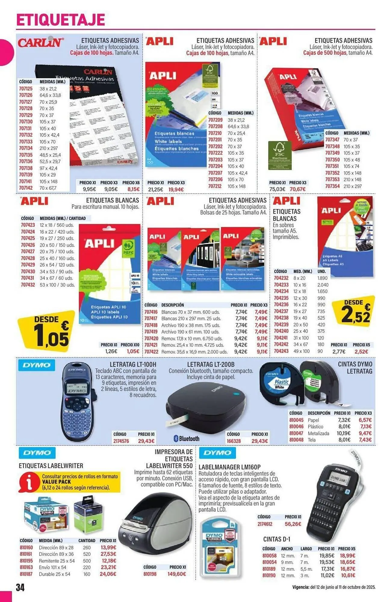 Catálogo de Folleto Carlin 13 de junio al 11 de octubre 2025 - Página 34