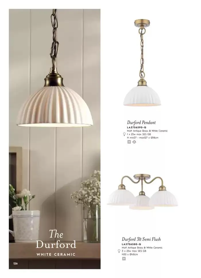 Catálogo de Lighting & Mirror Collection 12 de marzo al 31 de agosto 2025 - Página 128