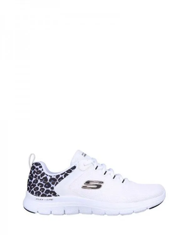 SKECHERS 149582 FLEX ADVANTAGE 4.0 WILD BALLAD Zapatillas Bajas Mujer Blanco